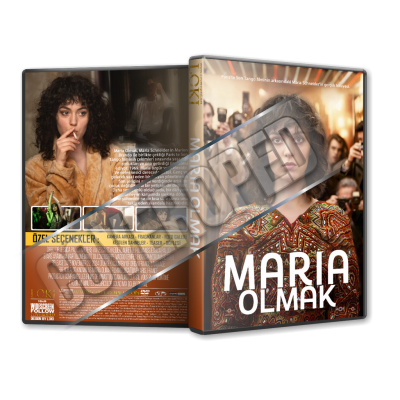 Maria Olmak - Being Maria - 2024  Türkçe Dvd Cover Tasarımı